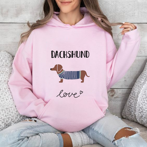 Дамски суитшър Dach Love small heart DTF