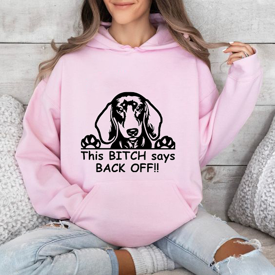 Дамски суитшър Dach Back Off DTF