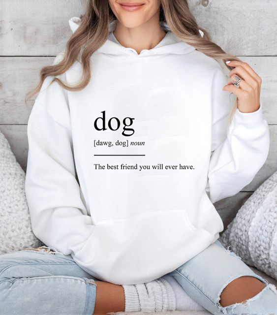 Дамски суитшър dog the best friend DTF