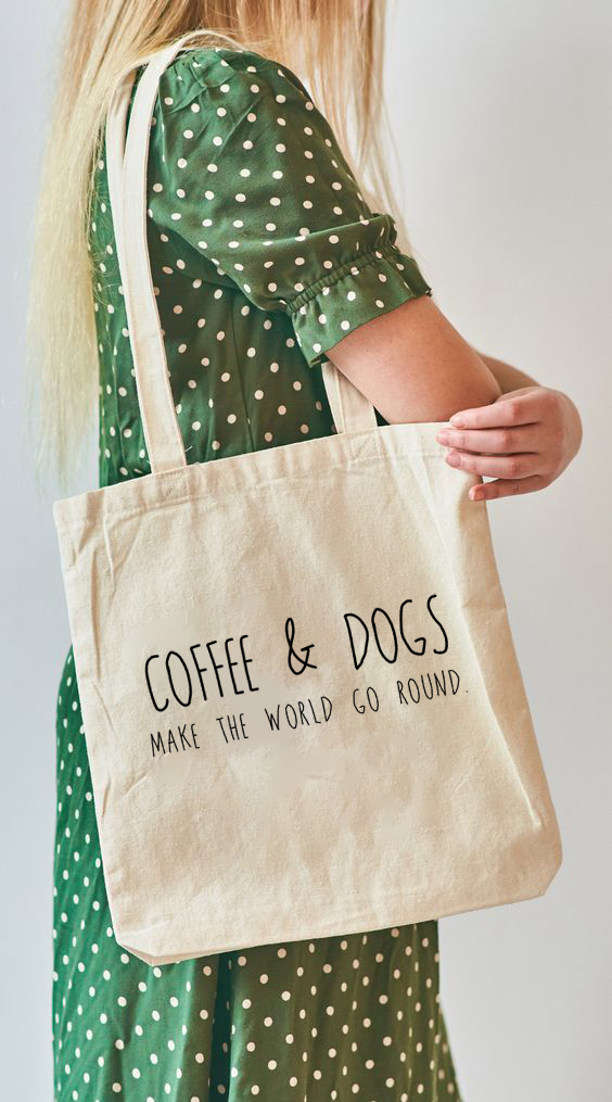 Дамска чанта Coffee & Dogs DTF