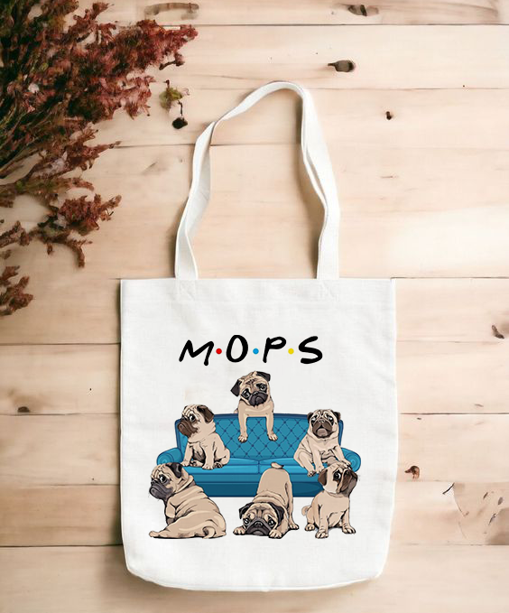 Дамска чанта Mops Friends DTF