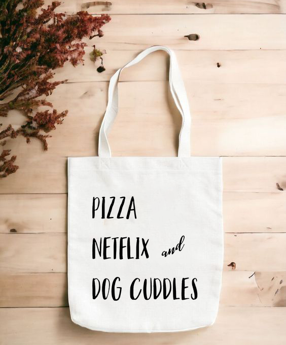 Дамска чанта Pizza Netflix Dog Guddles DTF