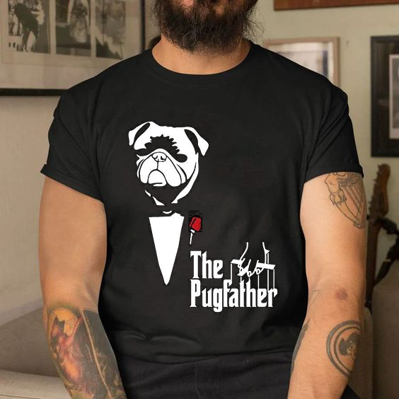 Мъжка тениска The Pugfather DTF